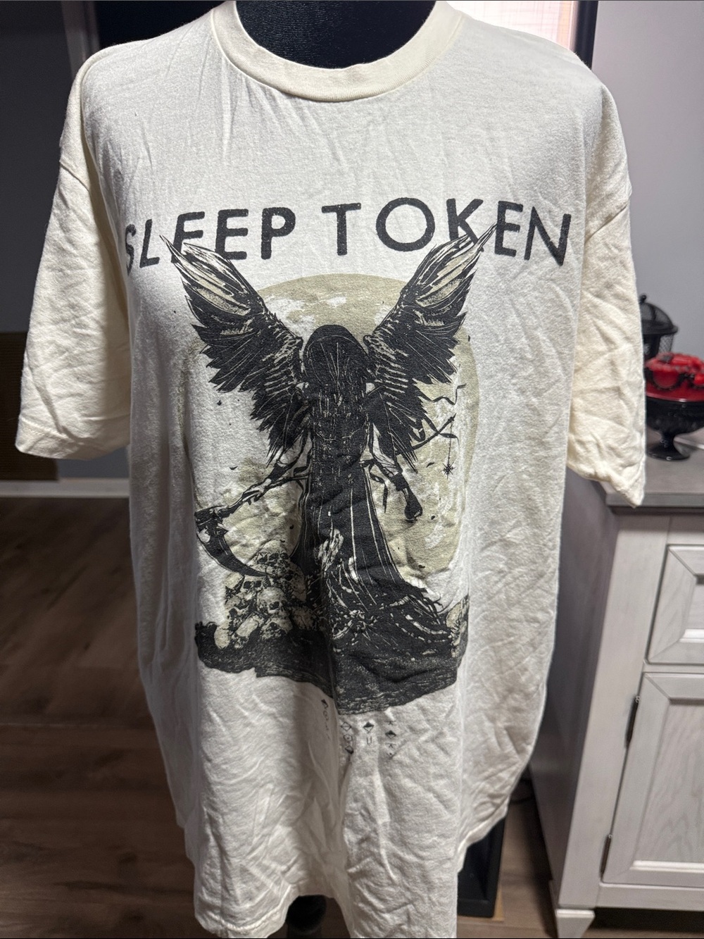 Graphic Tee - Cream Sleep Token Shirt